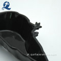 Prato de placa cerâmica de forma de corvo de cor preta